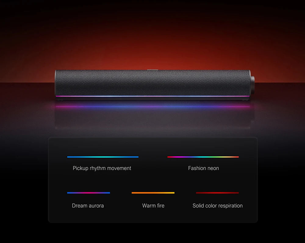 Altavoces Xiaomi Redmi RGB Bluetooth 5.2 - Sonido Estéreo con Micrófono