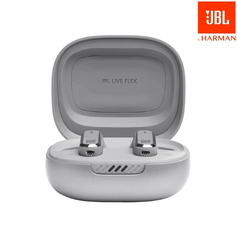 JBL LIVE FLEX TWS - Auriculares Inalámbricos Bluetooth Deportivos Impermeables con Estuche de Carga