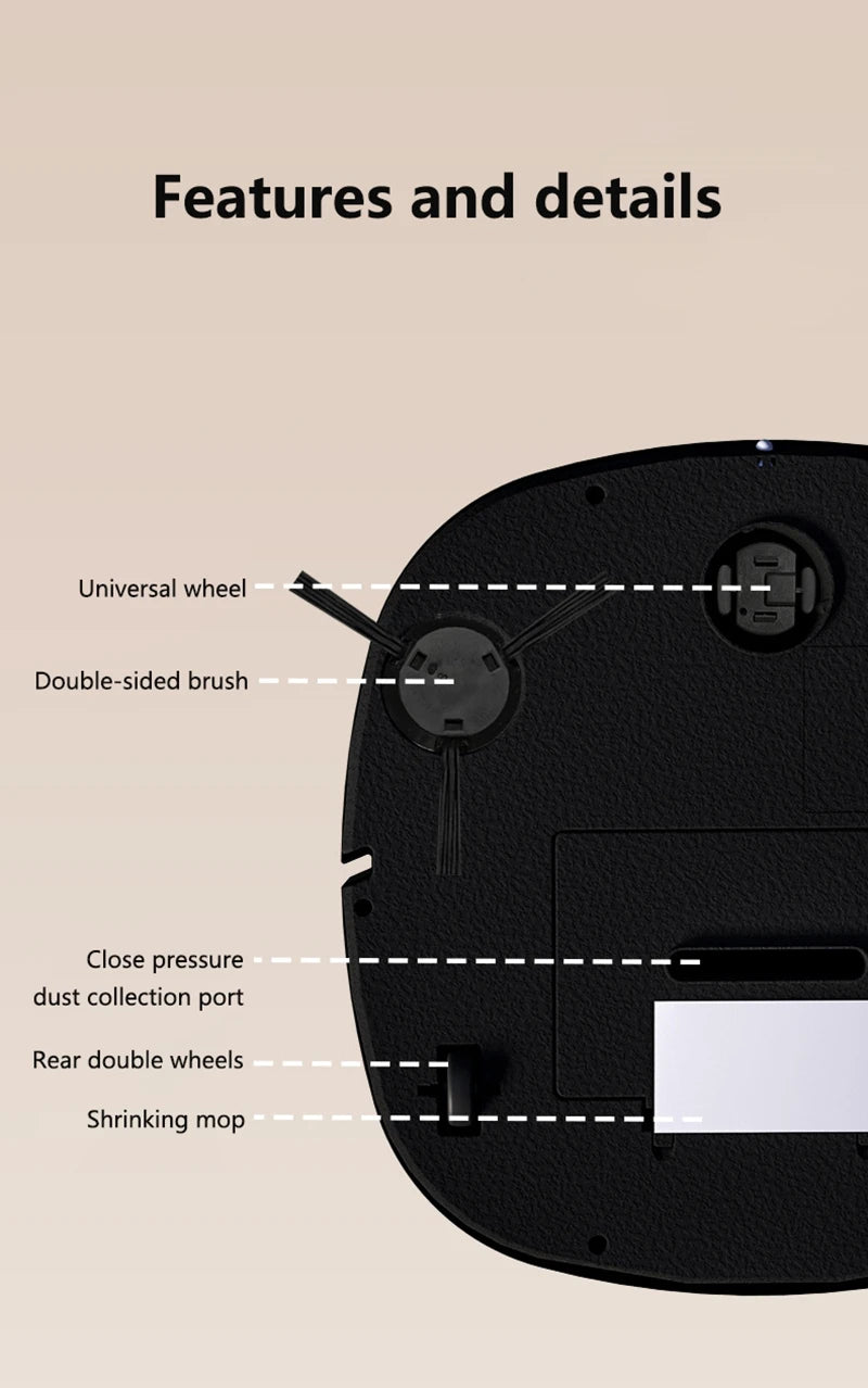 Robot Aspirador Xiaomi 4 en 1 - Barre, Aspira, Friega y Esteriliza