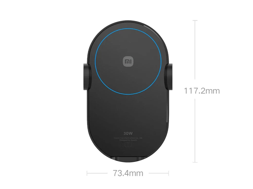Cargador Inalámbrico Xiaomi para Coche 30W - Carga Rápida con Soporte