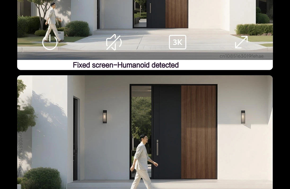 Cámara Exterior Xiaomi Outdoor 4 Doble Lente 5MP 3K - IP66, Seguimiento y Visión Panorámica