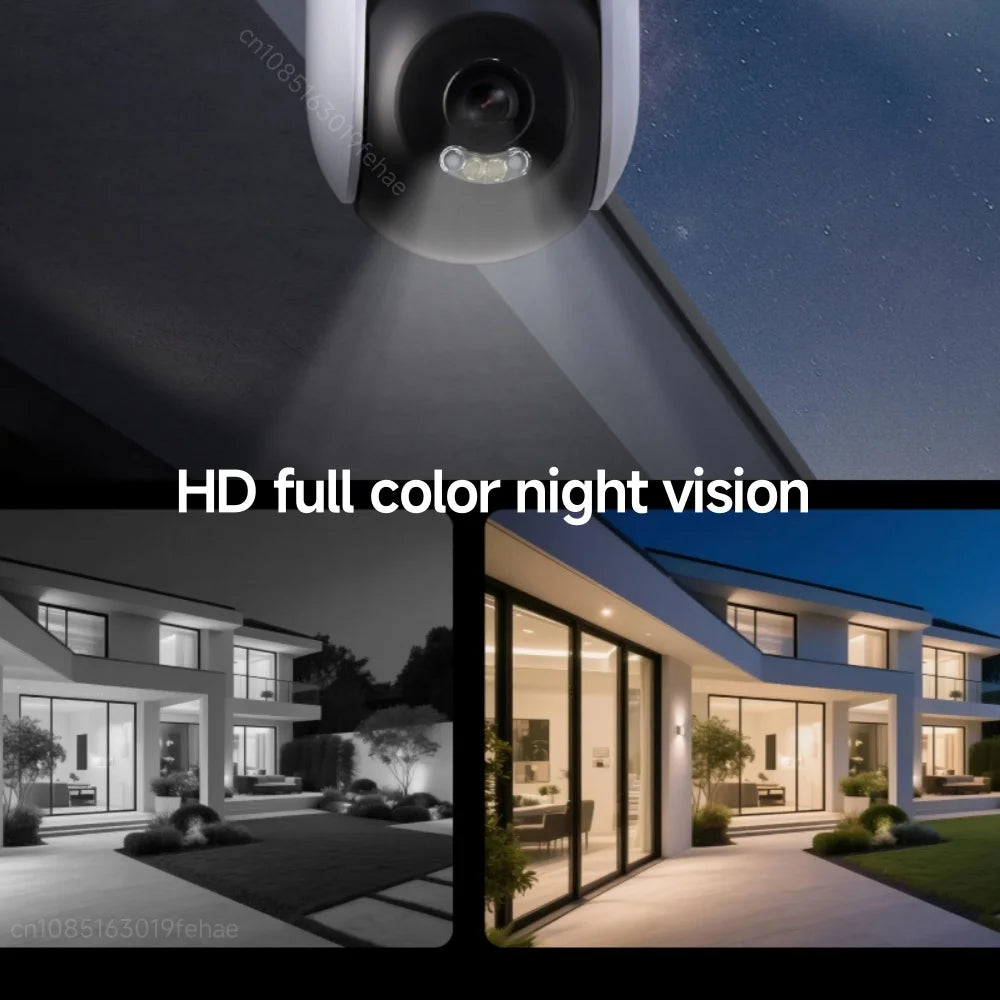Cámara Exterior Xiaomi Outdoor 4 Doble Lente 5MP 3K - IP66, Seguimiento y Visión Panorámica