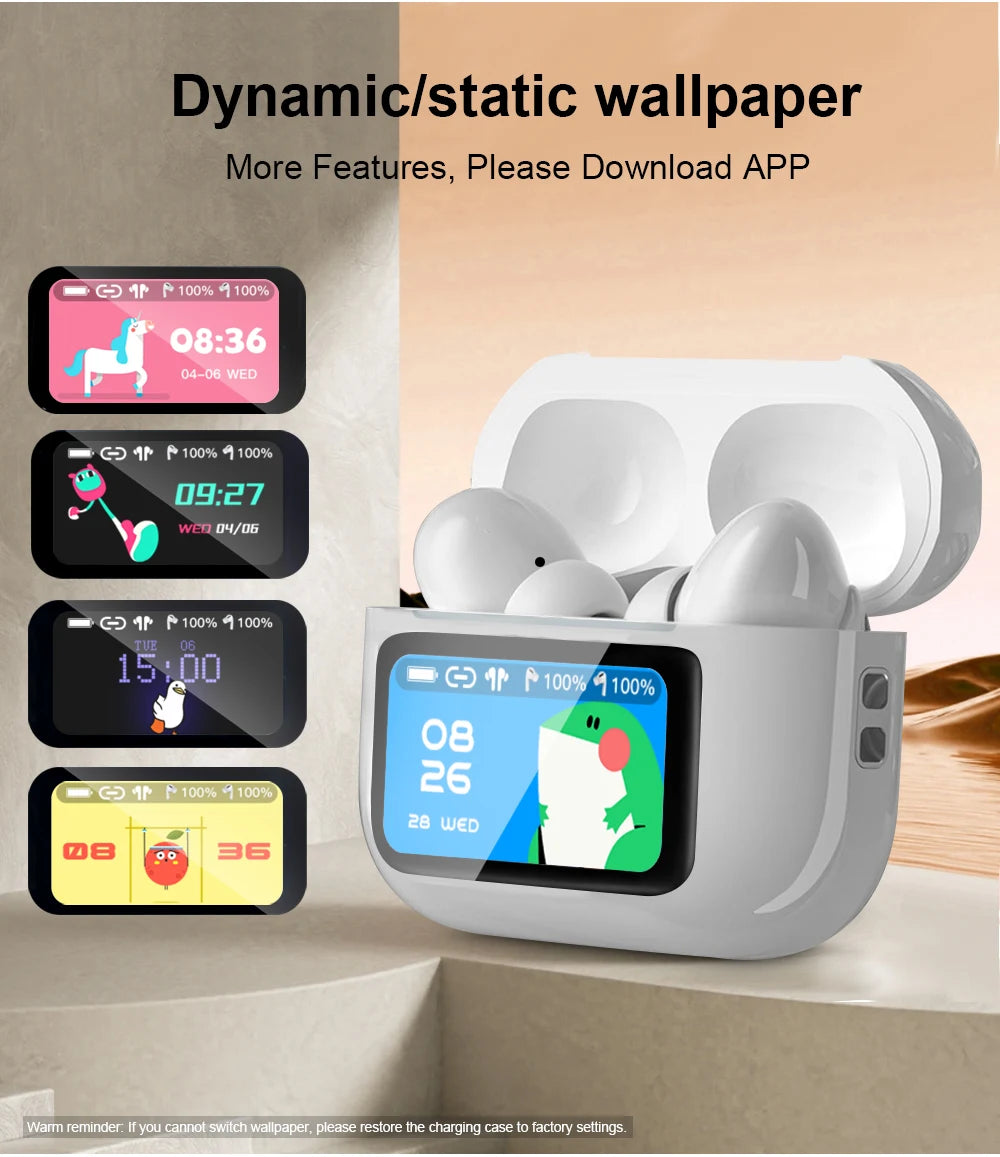 Auriculares Lenovo ERAZER Airs Pro Bluetooth - Pantalla Táctil y ANC