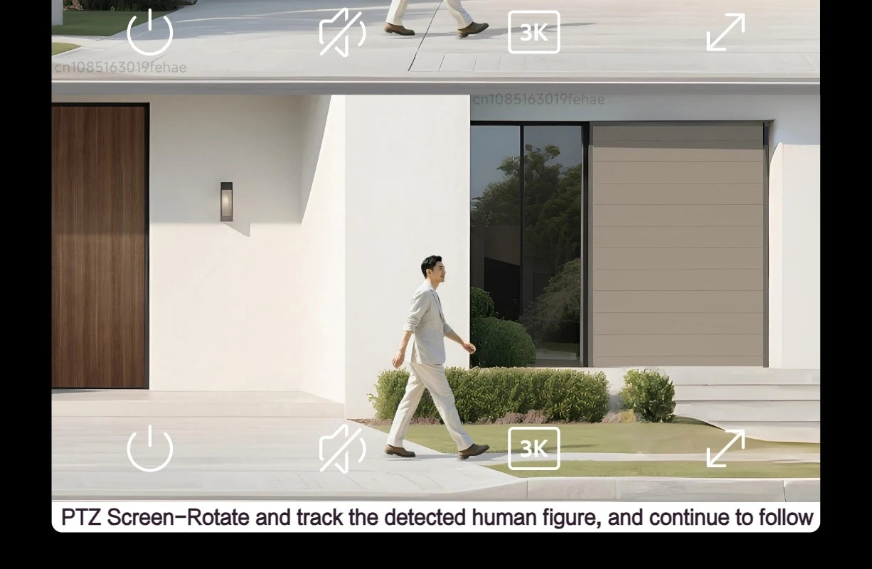 Cámara Exterior Xiaomi Outdoor 4 Doble Lente 5MP 3K - IP66, Seguimiento y Visión Panorámica