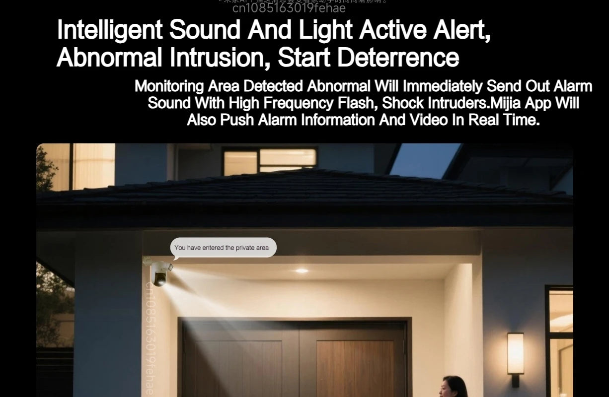 Cámara Exterior Xiaomi Outdoor 4 Doble Lente 5MP 3K - IP66, Seguimiento y Visión Panorámica