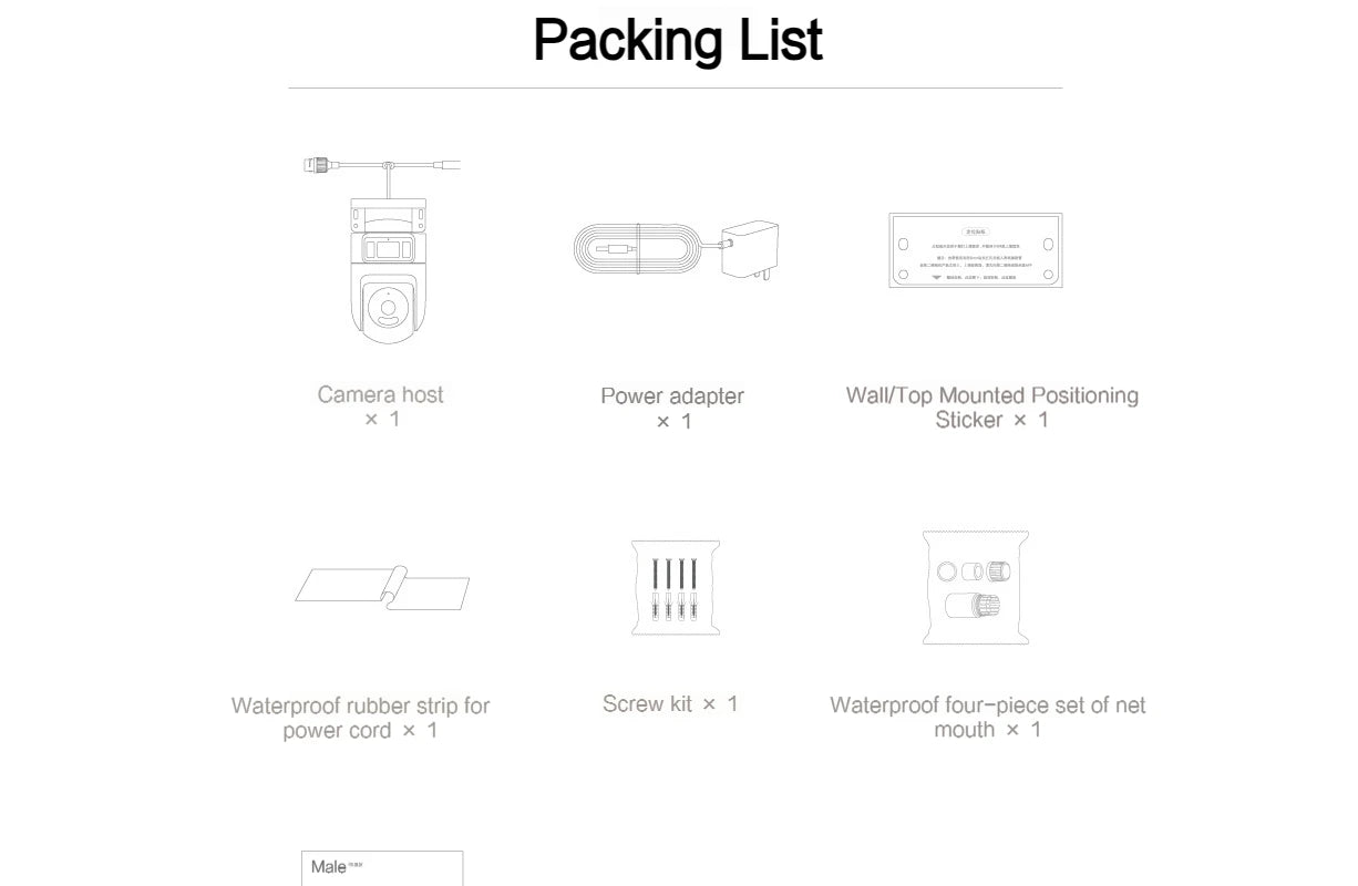 Cámara Exterior Xiaomi Outdoor 4 Doble Lente 5MP 3K - IP66, Seguimiento y Visión Panorámica