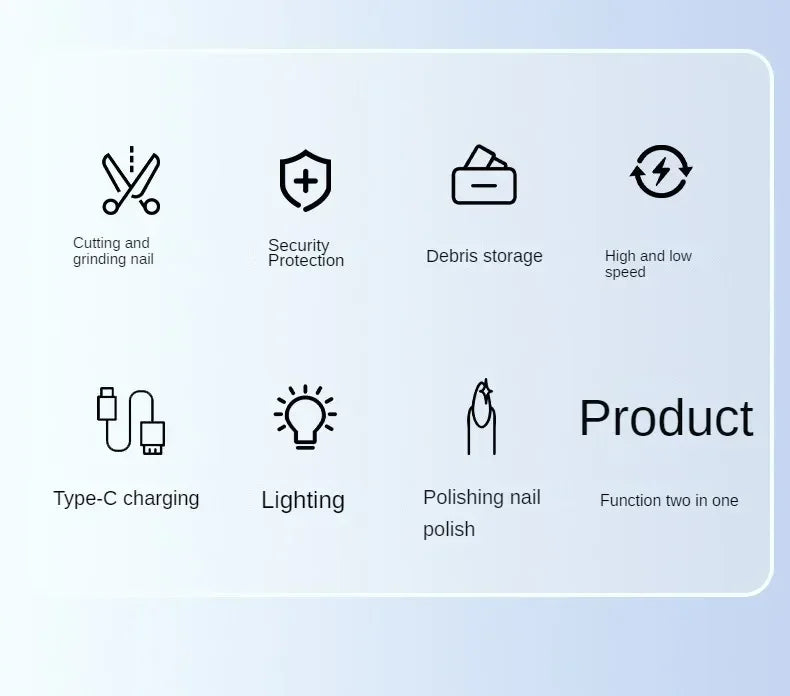 Cortaúñas Eléctrico Xiaomi Mijia - Pulido Automático para Niños y Adultos