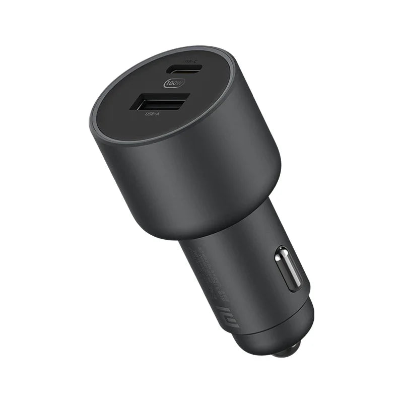 Cargador Xiaomi Original para Coche 100W - Doble USB-A/USB-C Carga Rápida