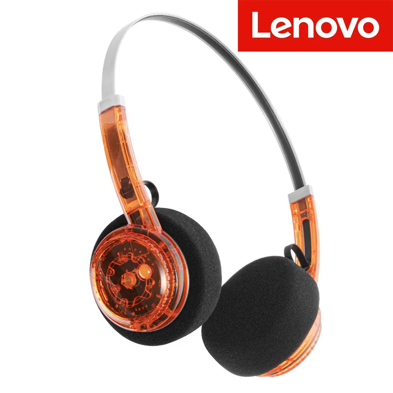 Auriculares Lenovo Retro Bluetooth Over-Ear - Sonido Hi-Fi Estéreo