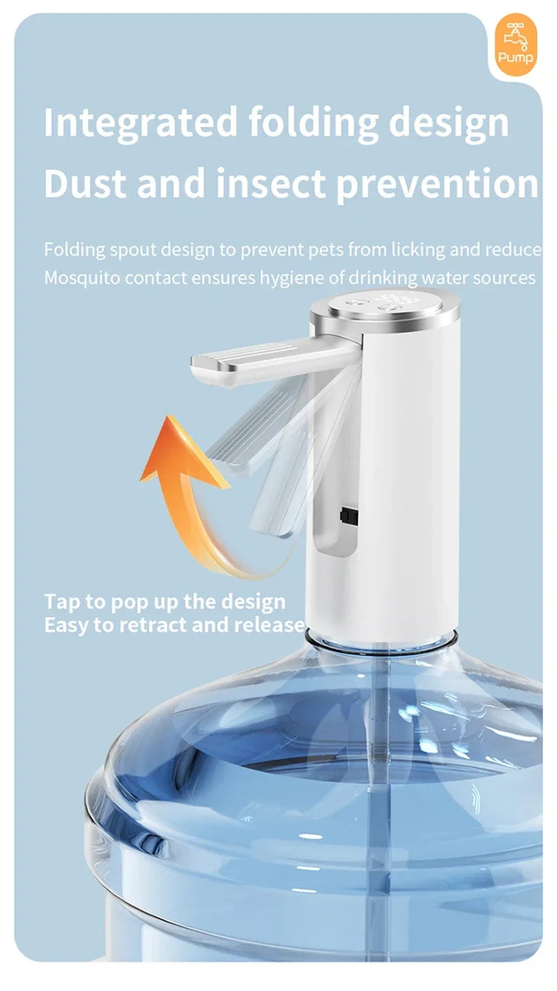 Dispensador de Agua Eléctrico Xiaomi - Bomba Automática Recargable Universal