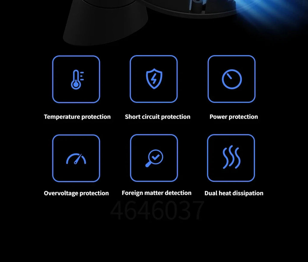 Cargador Inalámbrico Xiaomi para Coche 30W - Carga Rápida con Soporte