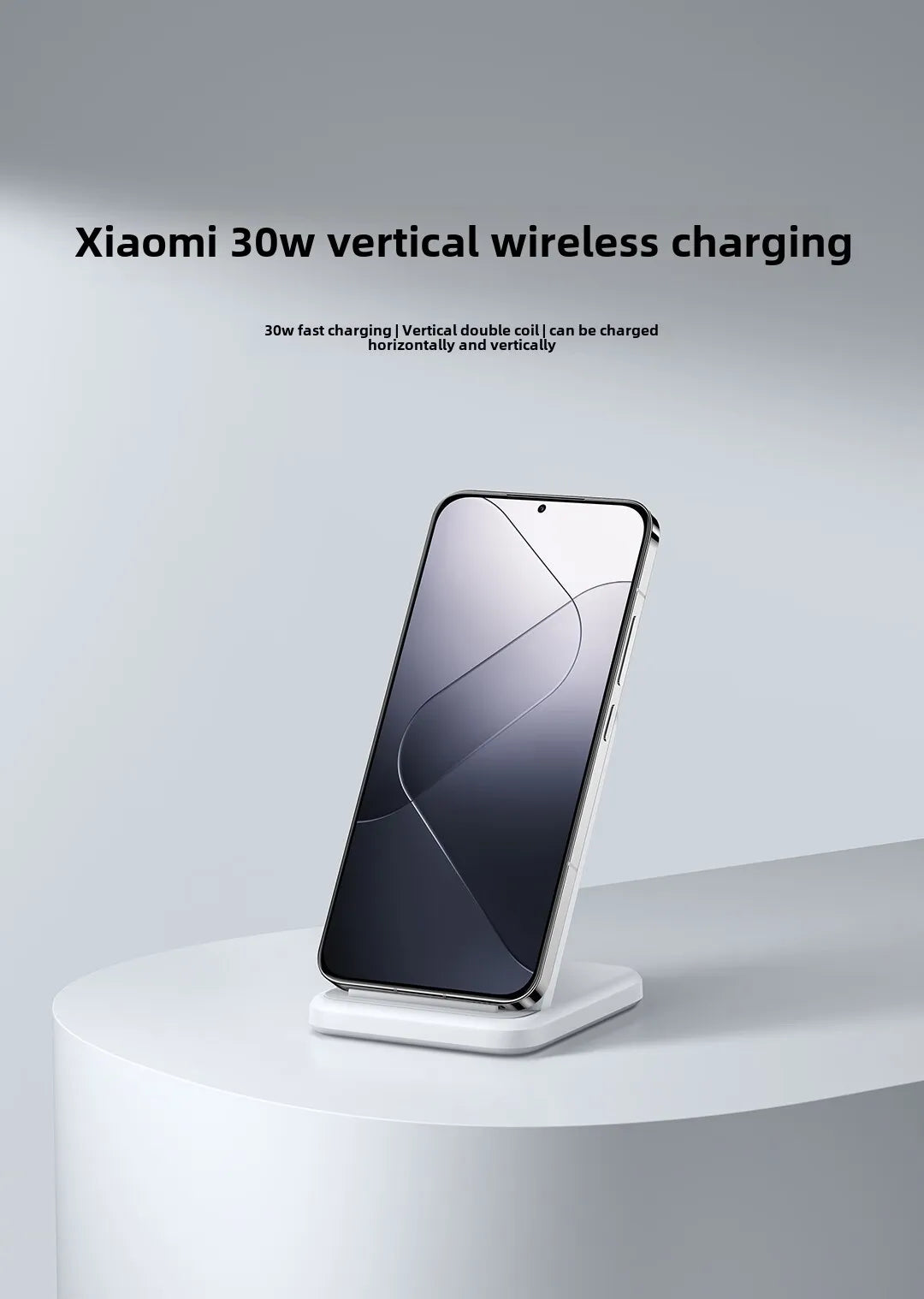 Xiaomi Mi Cargador Inalámbrico 30W Vertical