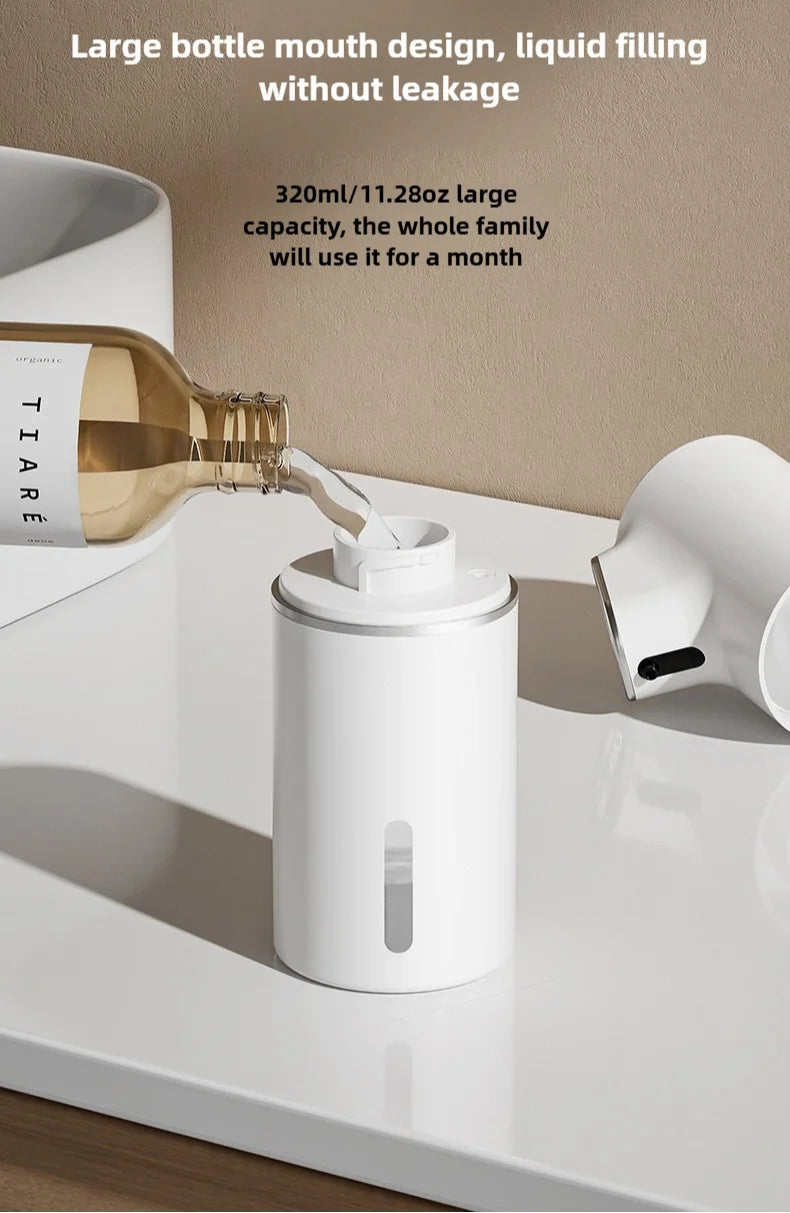 Dispensador Jabón Automático Xiaomi - Sensor Táctil, Pantalla, USB Recargable