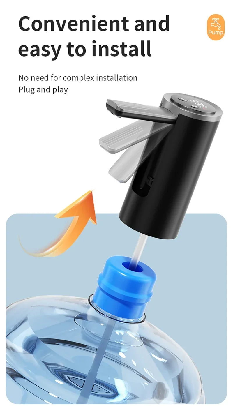 Dispensador de Agua Eléctrico Xiaomi - Bomba Automática Recargable Universal