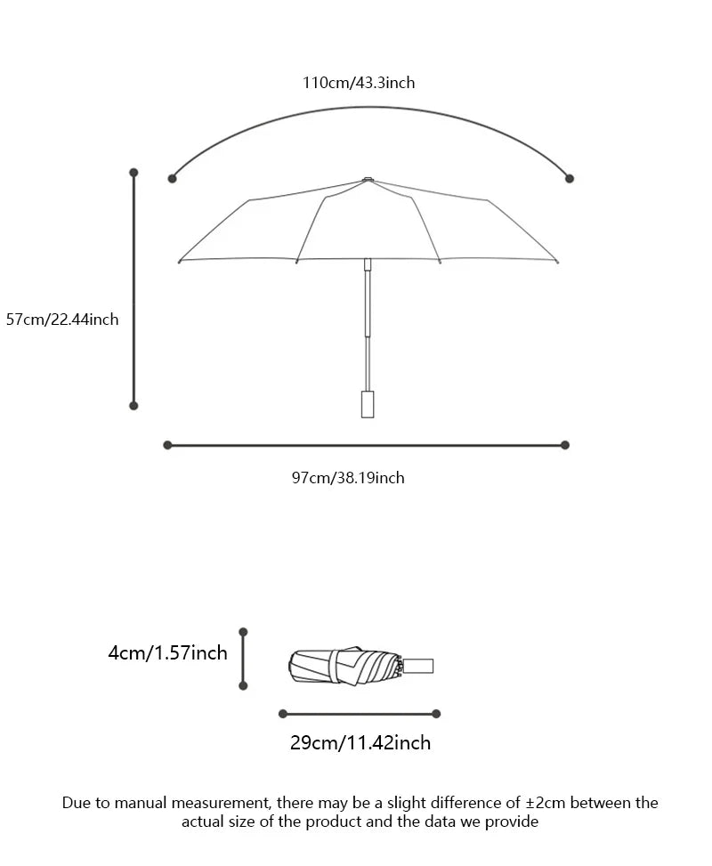 Paraguas Xiaomi Automático 60 Varillas - Protección UV, Impermeable y Plegable