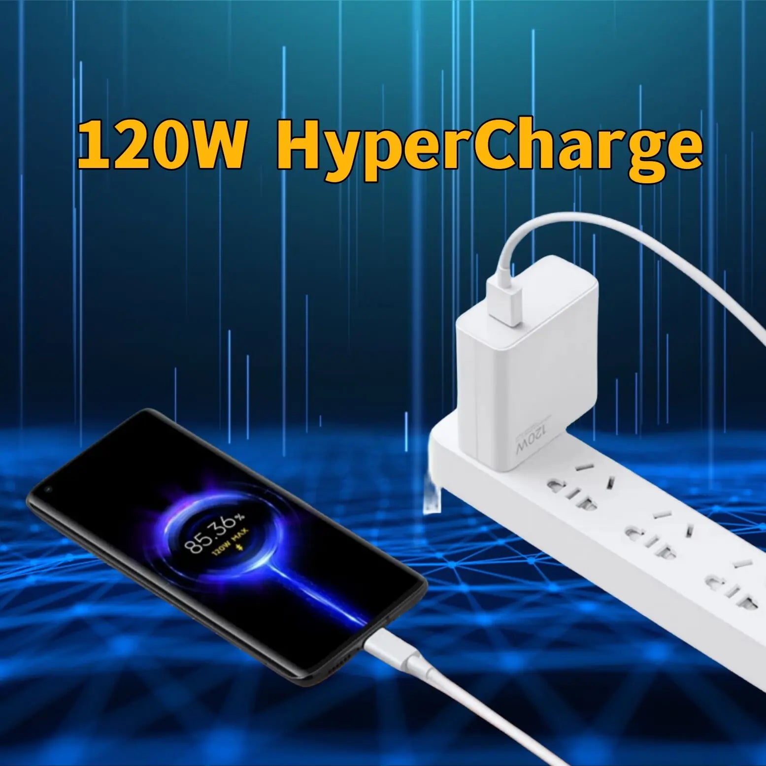 Cargador Original Xiaomi 120W HyperCharge Turbo - Universal