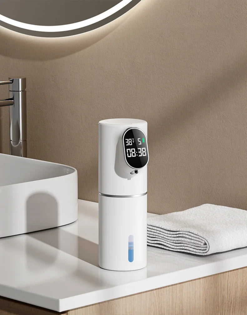 Dispensador Jabón Automático Xiaomi - Sensor Táctil, Pantalla, USB Recargable
