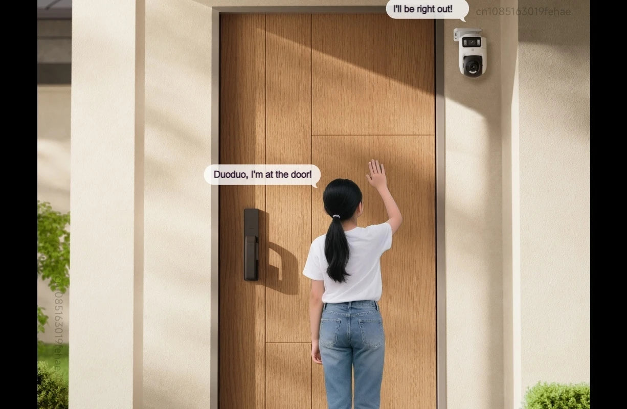 Cámara Exterior Xiaomi Outdoor 4 Doble Lente 5MP 3K - IP66, Seguimiento y Visión Panorámica