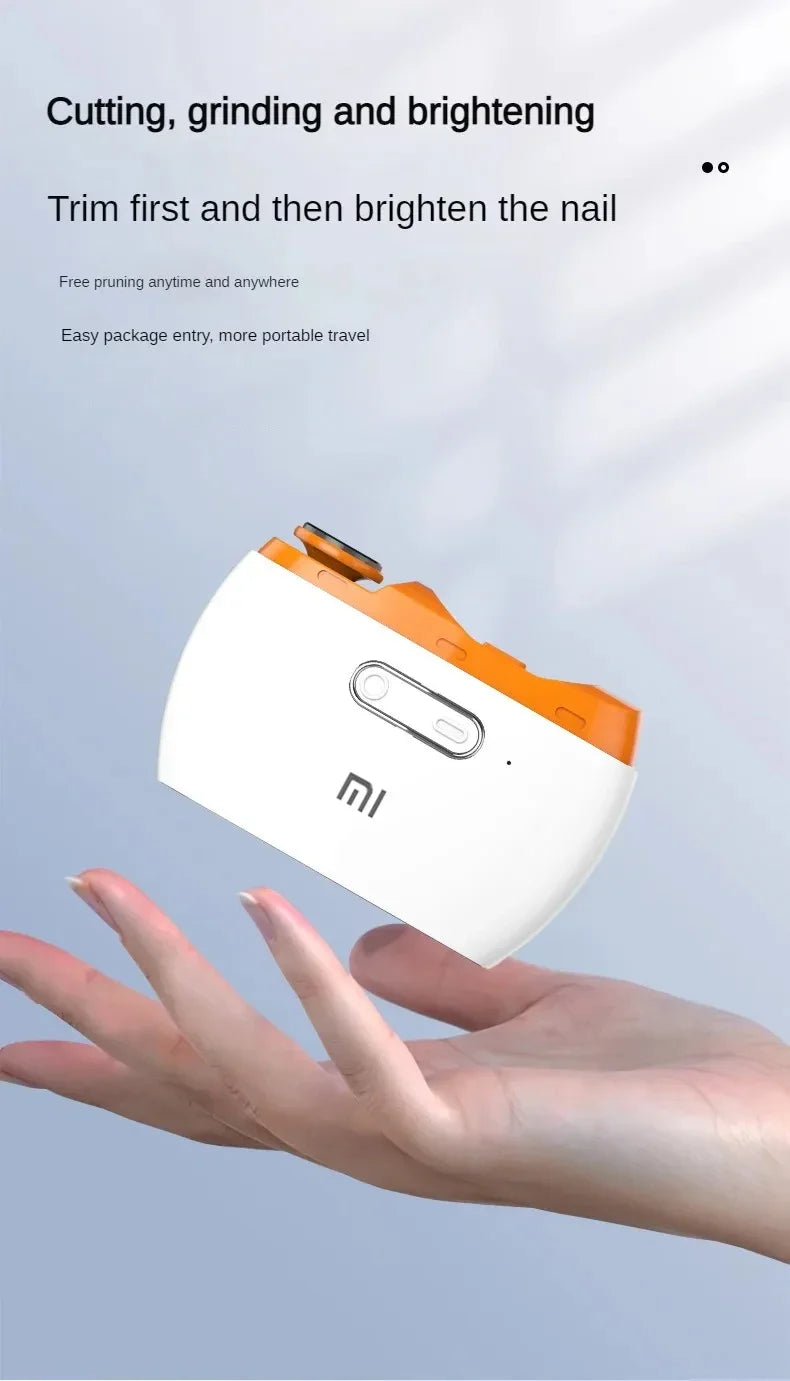 Cortaúñas Eléctrico Xiaomi Mijia - Pulido Automático para Niños y Adultos