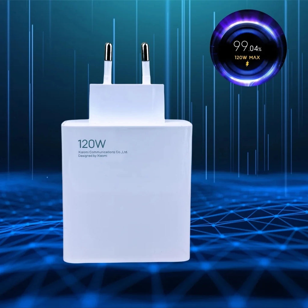 Cargador Original Xiaomi 120W HyperCharge Turbo - Universal
