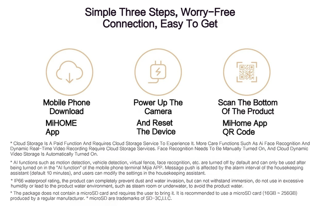 Cámara Exterior Xiaomi Outdoor 4 Doble Lente 5MP 3K - IP66, Seguimiento y Visión Panorámica