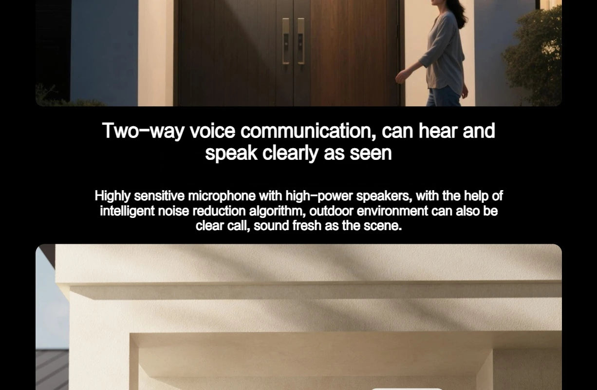 Cámara Exterior Xiaomi Outdoor 4 Doble Lente 5MP 3K - IP66, Seguimiento y Visión Panorámica