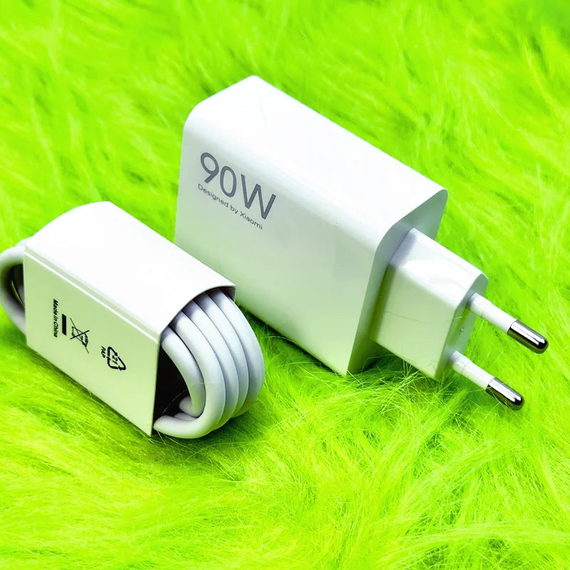 Cargador Xiaomi Original 90W Turbo - Carga Rápida