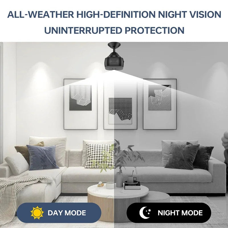 Cámara Xiaomi Mini 4K HD WiFi - Vigilancia Inteligente Inalámbrica para Hogar