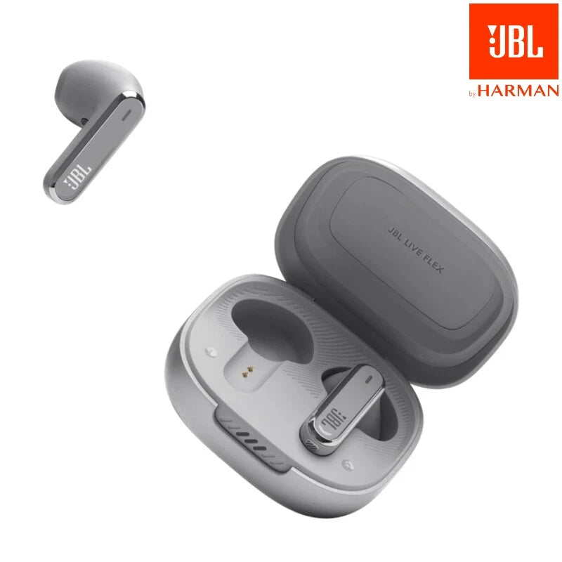 JBL LIVE FLEX TWS - Auriculares Inalámbricos Bluetooth Deportivos Impermeables con Estuche de Carga