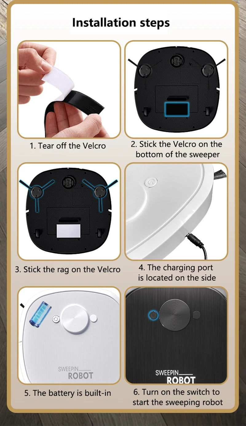 Robot Aspirador Xiaomi 4 en 1 - Barre, Aspira, Friega y Esteriliza