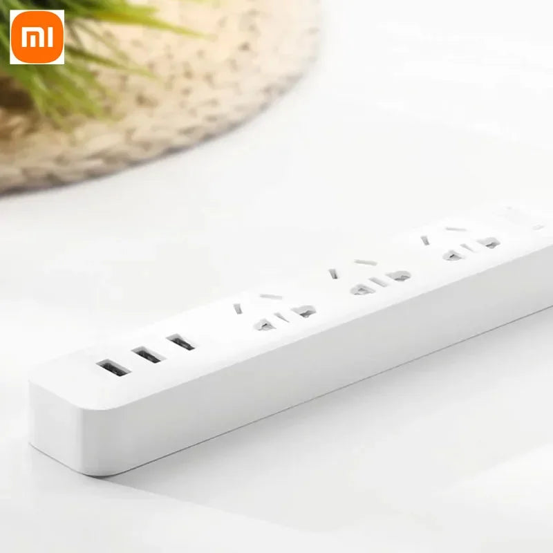 Regleta Xiaomi Smart Home - 3 Enchufes y 3 USB Carga Rápida
