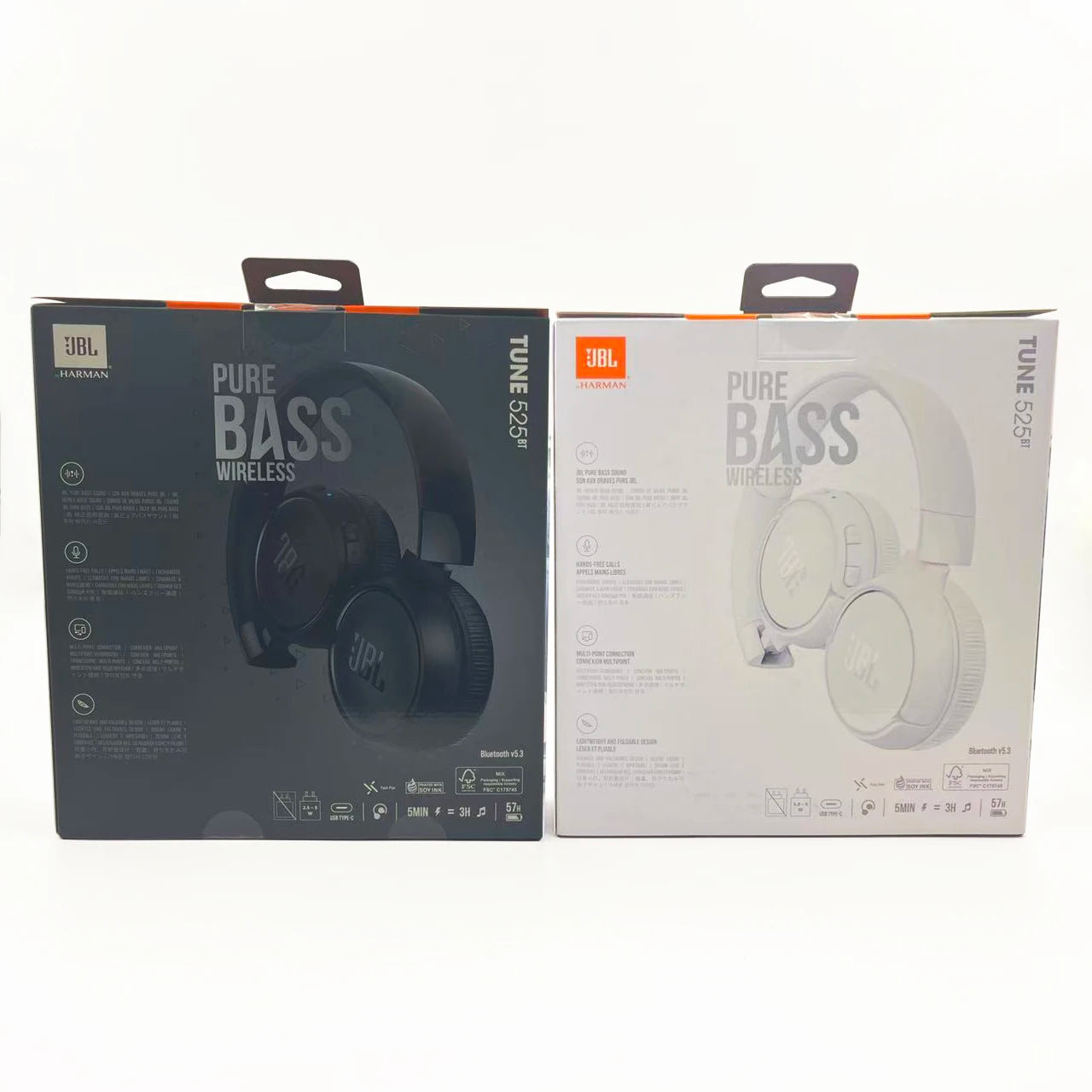 Auriculares Inalámbricos JBL TUNE 525BT - 50h Batería