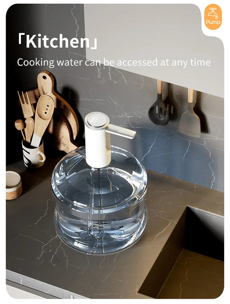 Dispensador de Agua Eléctrico Xiaomi - Bomba Automática Recargable Universal