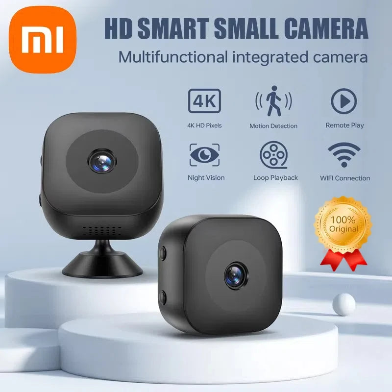 Cámara Xiaomi Mini 4K HD WiFi - Vigilancia Inteligente Inalámbrica para Hogar