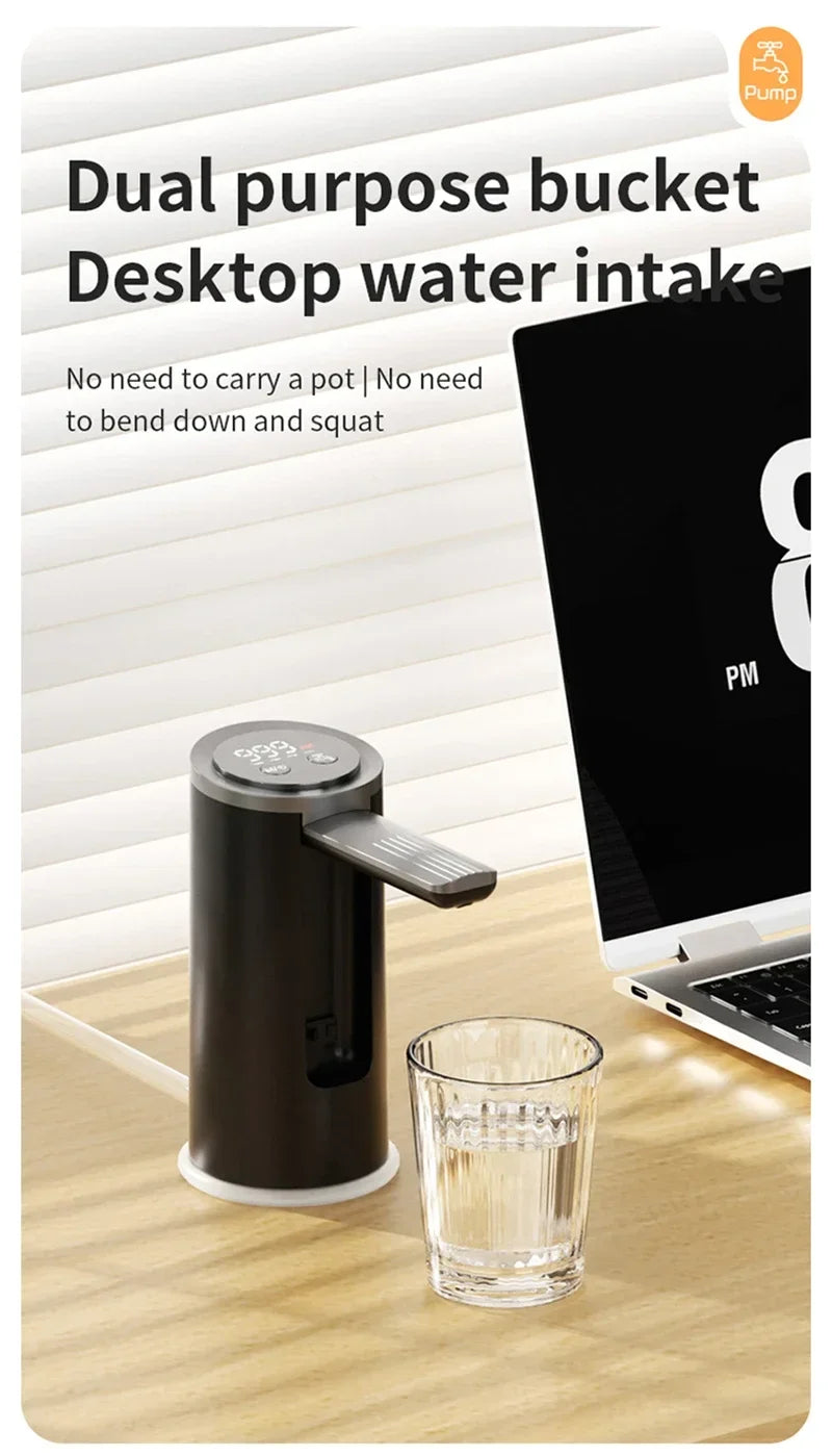 Dispensador de Agua Eléctrico Xiaomi - Bomba Automática Recargable Universal