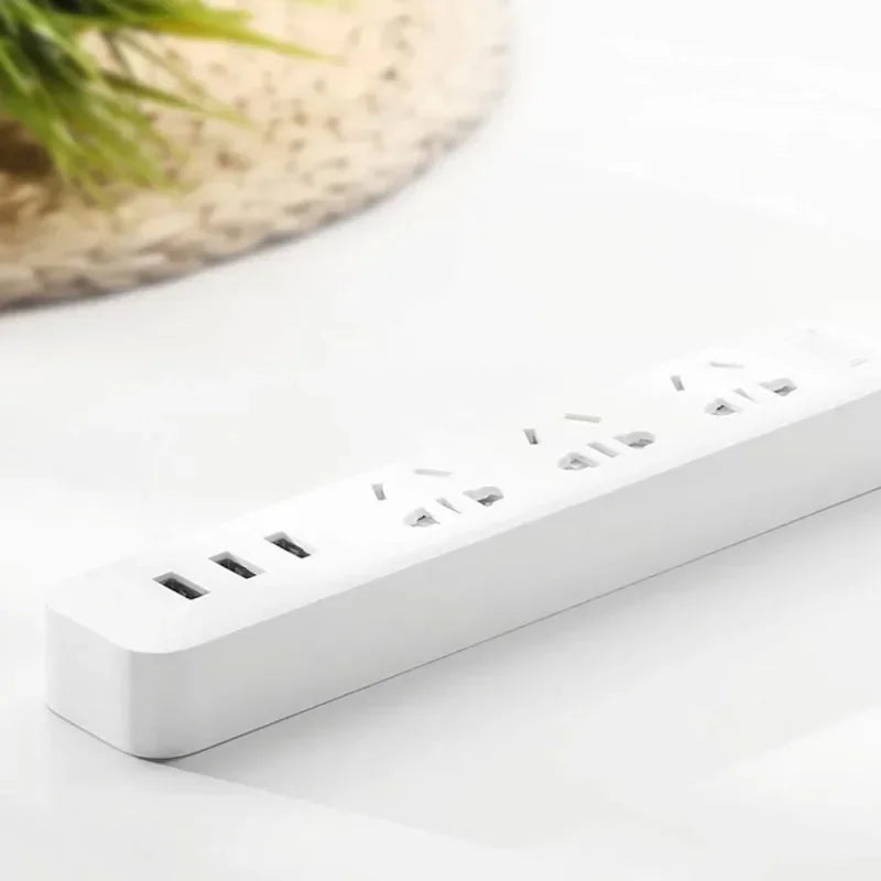 Regleta Xiaomi Smart Home - 3 Enchufes y 3 USB Carga Rápida